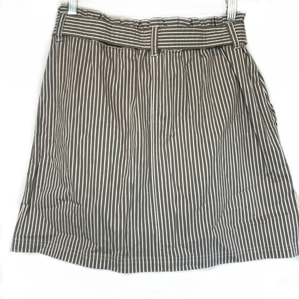 Abercrombie & Fitch Striped Button Up Skirt - Picture 2 of 6
